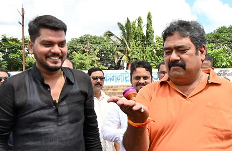 Mayor Neeraj Pal participates in Chhattisgarhi Olympic