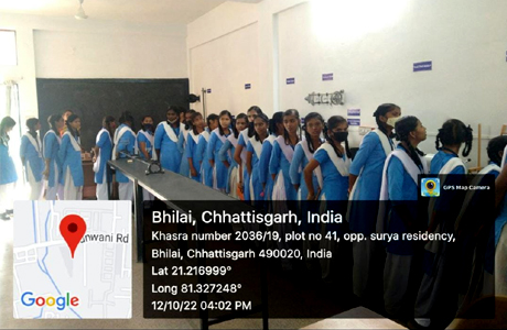 Students of high school visit MJ College