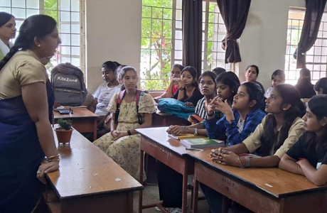 Ragging awareness programme in SSSSMV