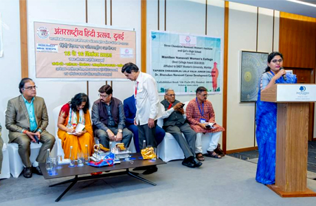 Dr Trisha Sharma felicitated at Dubai