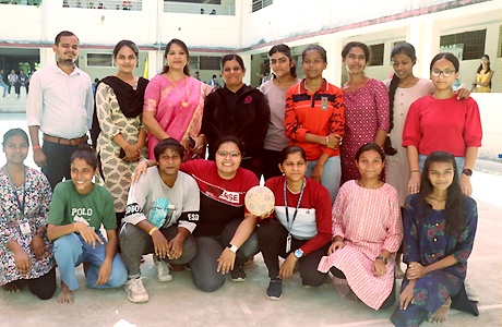 Inter House Sports in Girls College Durg