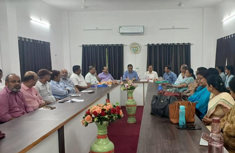 Academia Industry interface meet in Science College