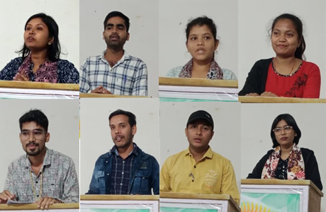 Debate and elocution under Youth Fest in MJ College