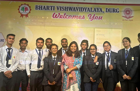 Campus Drive at Bharati University