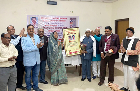 “अगासदिया” के मंच से शुक्ल व नासिर को श्रद्धांजलि