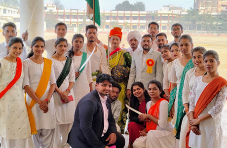 Confleuce College participates on Vijay Diwas Rally