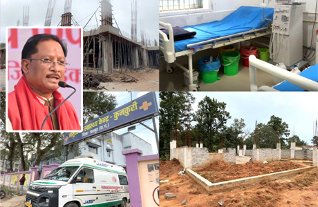 CM Sai changes the face of health care facilities in Jashpur