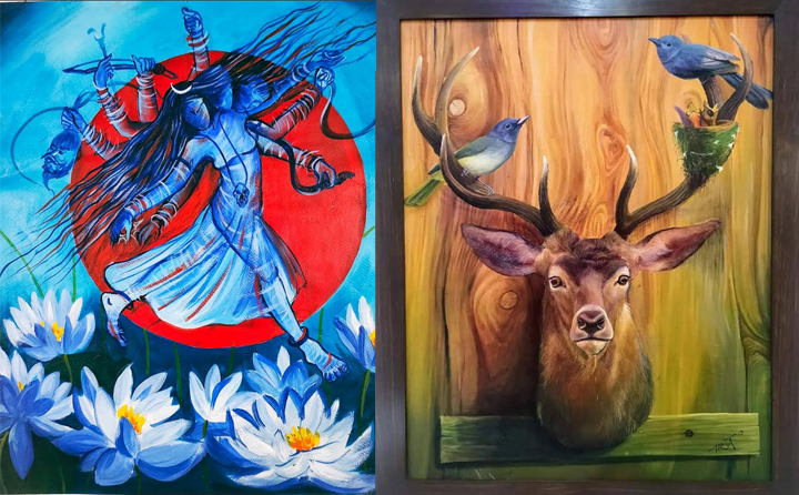 Art exhibition "Antha" starts in Nehru Art Gallery Bhilai