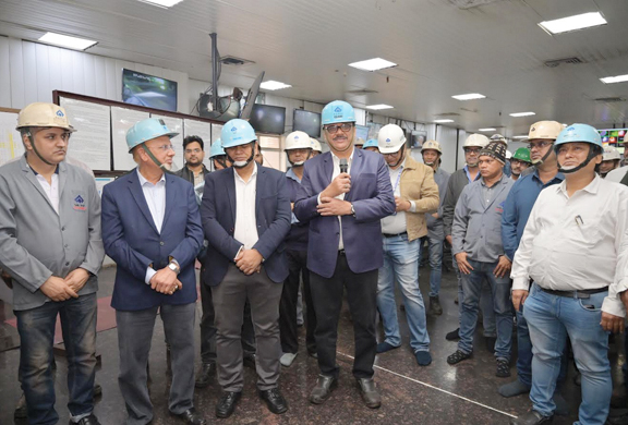 Blast Furnace-8 of Bhilai Steel Plant makes a Record