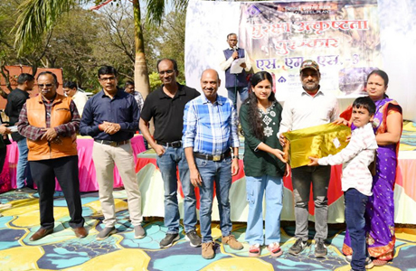 Safety Prizes awarded in Mangal Kanan park Bhilai