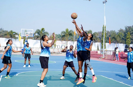 हेमचंद विवि की महिला बास्केटबॉल टीम लगातार दूसरी बार चैम्पियन