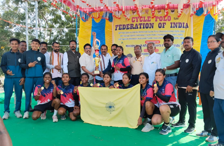 नेशनल सायकल पोलो; छत्तीसगढ़ तीनों वर्गों में बनी चैंपियन