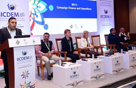 IICDEM–2026 में ECINET डिजिटल प्लेटफॉर्म का शुभारंभ