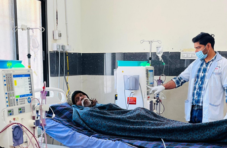 8 महीने में 70 से अधिक बार डायलिसिस, निःशुल्क सेवा से हुआ संभव