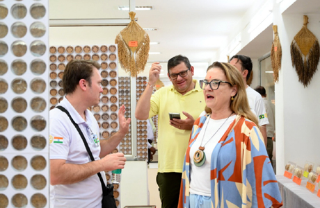 इंदिरा गांधी कृषि विश्वविद्यालय रायपुर पहुंचे ब्राजील से मेहमान