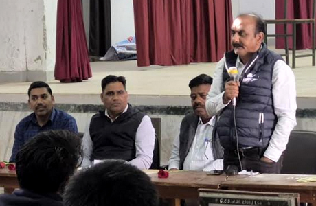 Traffic Month in Science College Durg