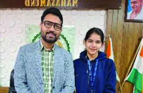 परीक्षा पे चर्चा 2026 में भाग लेंगी आत्मानंद विद्यालय की सृष्टि