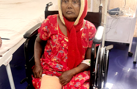 End to dependency on big cities. TKR surgery performed in Dantewada