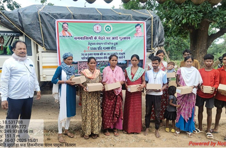 चरणपादुका पाकर खिले 12.4 लाख तेंदूपत्ता संग्राहकों के चेहरे