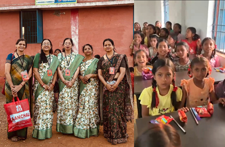 बहुत अलग है ग्राम अहेरी का यह स्कूल, मातृशक्ति ने किया सहयोग