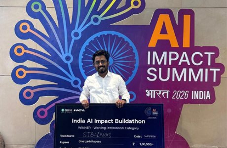 इंडिया AI इंपैक्ट बिल्डथॉन में रायपुर के अनुराग और आस्था ने जीता प्रथम स्थान