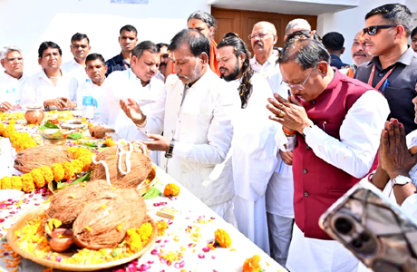 मुख्यमंत्री ने 'विशाल सतनाम सद्भाव पदयात्रा' का किया शुभारंभ