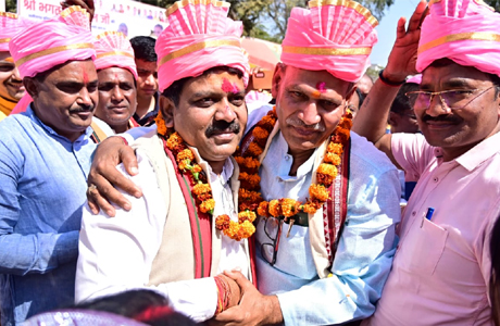 मुख्यमंत्री कन्या विवाह में डिप्टी सीएम विजय शर्मा बने घराती