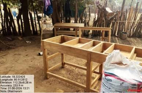 पामेड़ अभयारण्य में हो रहा था अवैध फर्नीचर का निर्माण