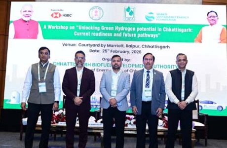 छत्तीसगढ़ में ग्रीन हाइड्रोजन की संभावनाओं पर की चर्चा