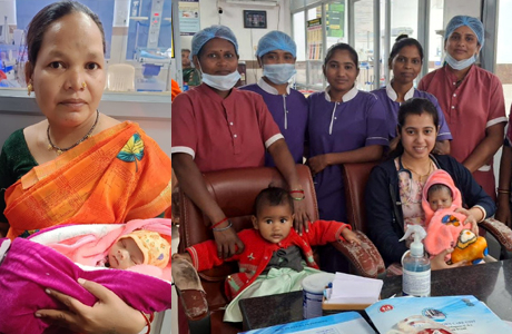 कोंडागांव जिला अस्पताल के NICU ने नवजात को दिया नया जीवन