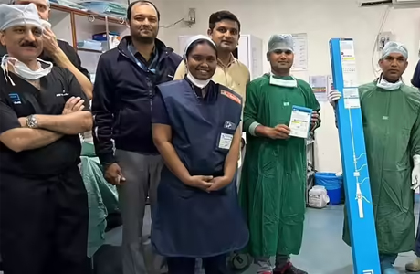 अपोलो हॉस्पिटल में बिना चीरा के लगाया गया लीडलैस पेसमेकर