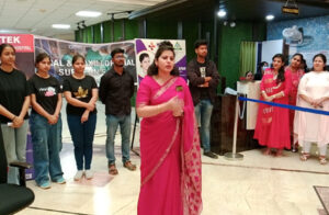 हाइटेक में मैक्सिलोफेशियल सर्जन डे, डेन्टल स्टूडेंट्स ने खेला स्किट