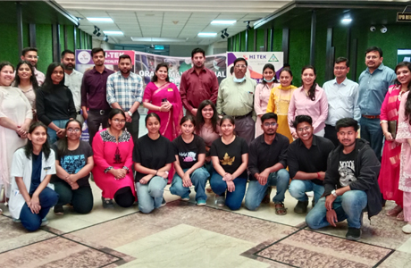 हाइटेक में मैक्सिलोफेशियल सर्जन डे, डेन्टल स्टूडेंट्स ने खेला स्किट