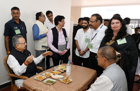 छत्तीसगढ़ विधानसभा परिसर में मिलेट कैफे का शुभारंभ