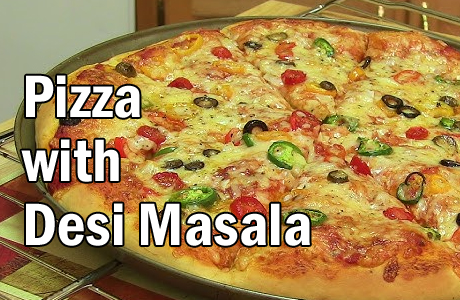 जब घर पर बनाएं पिज्जा तो ट्राइ करें देशी फ्यूजन
