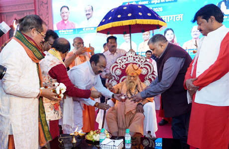 संतों के आशीर्वाद से लौटेगा छत्तीसगढ़ का प्राचीन वैभव- अरुण साव