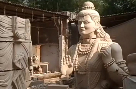 कौशल्याधाम के लिए ग्वालियर से रवाना हुई श्रीराम की दिव्य प्रतिमा