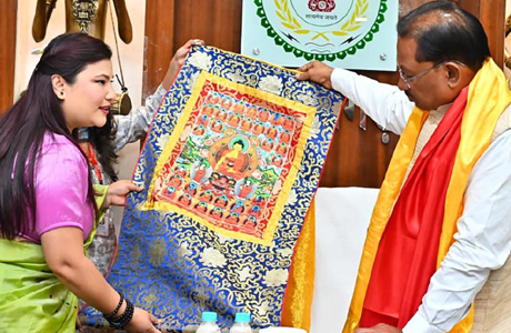 मुख्यमंत्री ने सिक्किम से आए पत्रकारों से साझा किया संकल्प