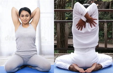 क्या अकड़ रही है कंधा, पीठ और गर्दन? करें उत्तान-मंडूकासन