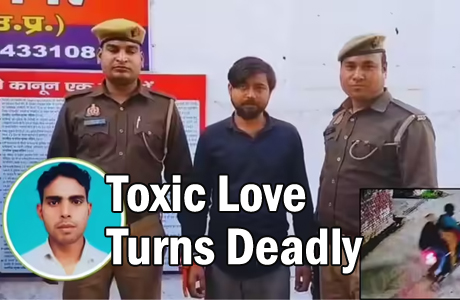 प्रेमी के साथ मिलकर पति को हथौड़े से कूटा, गिरफ्तार