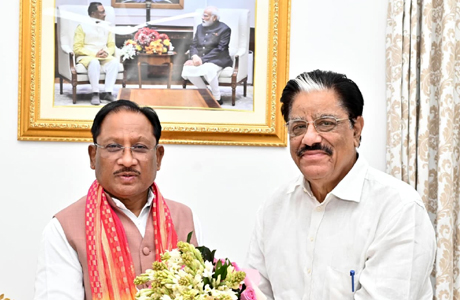 नीति आयोग के उपाध्यक्ष बने गणेश शंकर मिश्रा,सीएम से की सौजन्य मुलाकात