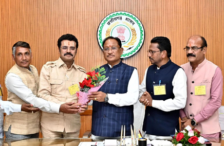 इंद्रावती नदी पर बैराज के लिए जताया मुख्यमंत्री का आभार