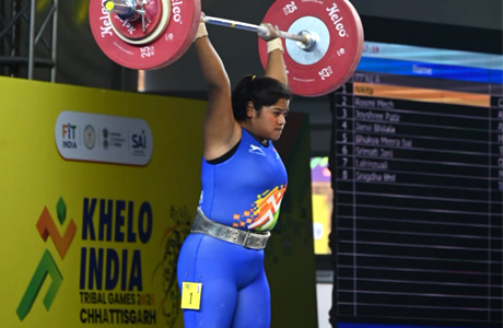 KITG-2026 : भारोत्तोलन में छत्तीसगढ़ के लिए निकिता ने जीता पहला स्वर्ण पदक