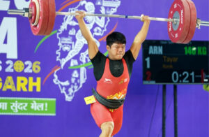 खेलो इंडिया ट्राइबल गेम्स : भारोत्तोलन में 281 किलो उठाकर सिल्वन ने जीता स्वर्ण