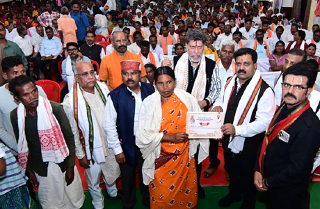 जगदलपुर के वृहद किसान सम्मेलन में शामिल हुए उप मुख्यमंत्री विजय