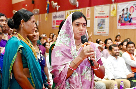 महतारी वंदन से लाभान्वित महिलाओं ने जताया मुख्यमंत्री का आभार