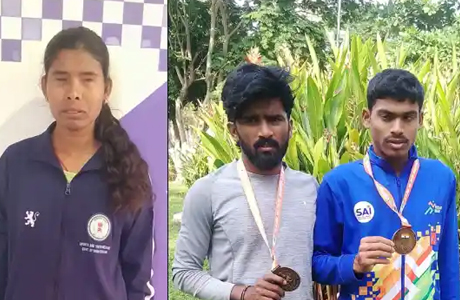 नेशनल चैंपियनशिप में पैरा एथलेटिक्स खिलाड़ियों ने जीता स्वर्ण