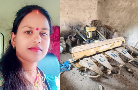 महतारी वंदन से निर्जला ने खरीदा रीपर, अब बन रहीं आत्मनिर्भर