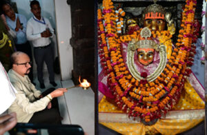 राज्यपाल ने माँ महामाया से की छत्तीसगढ़ की सुख-समृद्धि की कामना 