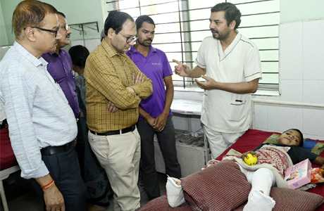 समग्र शिक्षा के तहत दिव्यांग बच्चों की हो रही शल्यचिकित्सा